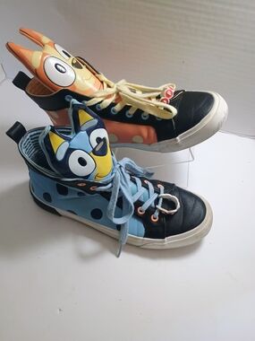 Bluey & Bingo Ground Up Keepy Uppy Men’s Size 8 High Tops Shoes